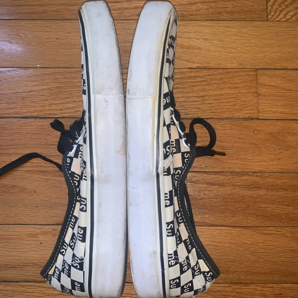 Supreme x Van Checkered Vans Sneakers 9 Men’s/ 10.5 Women’s - Picture 5 of 7